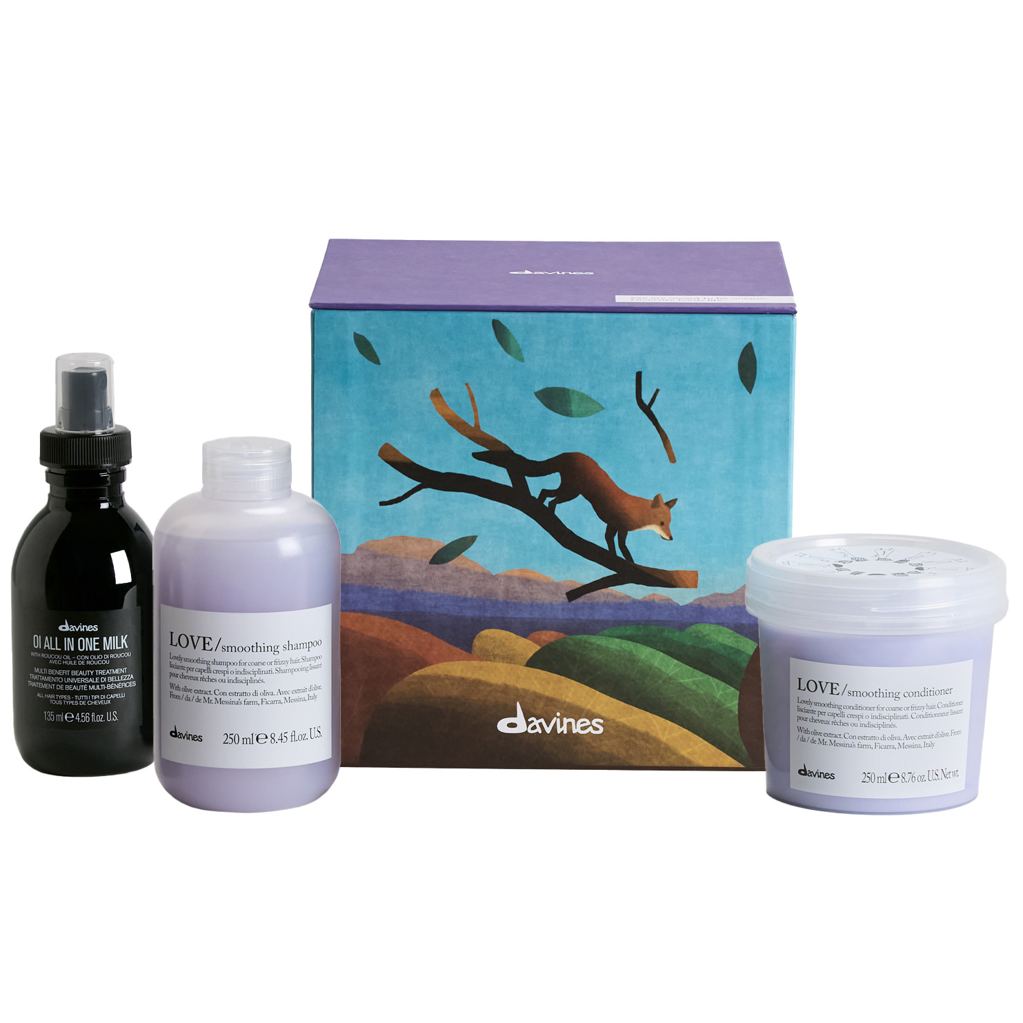 Davines Holiday with Davines: Colourful Mediterranean Scrub Gift Box Davines Holiday with Davines: Colourful Mediterranean Scrub Gift Box